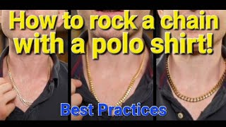 Miami Cubans & Polo Shirts, In Depth Guide! | Gold Jewelry Sizing