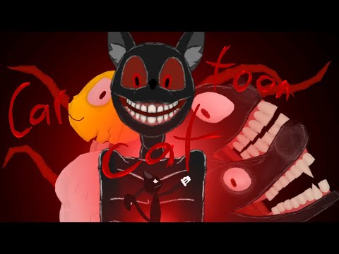 (DC2) cartoon cat and cartoon dog Jerry and Jerry ugly brother and cartoon girl yoyo it here