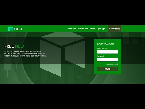 4 09 Без вложений Новинка! FreeNeo, собираем монету Neo, вывод от 0,05 NEO