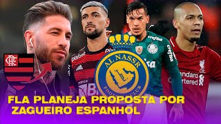 🚨 Sergio Ramos no Flamengo ? Arrascaeta e Gustavo Gomez na mira da Arábia, Fabinho também pode ir