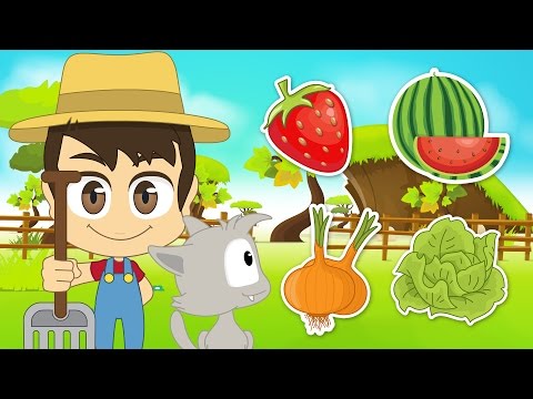  Fruits and Vegetables in Arabic for Children - اسماء الخضر و الفواكه للأطفال باللغة العربية