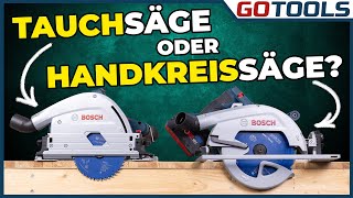 Handkreissäge vs. Tauchkreissäge: Was passt besser zu dir?