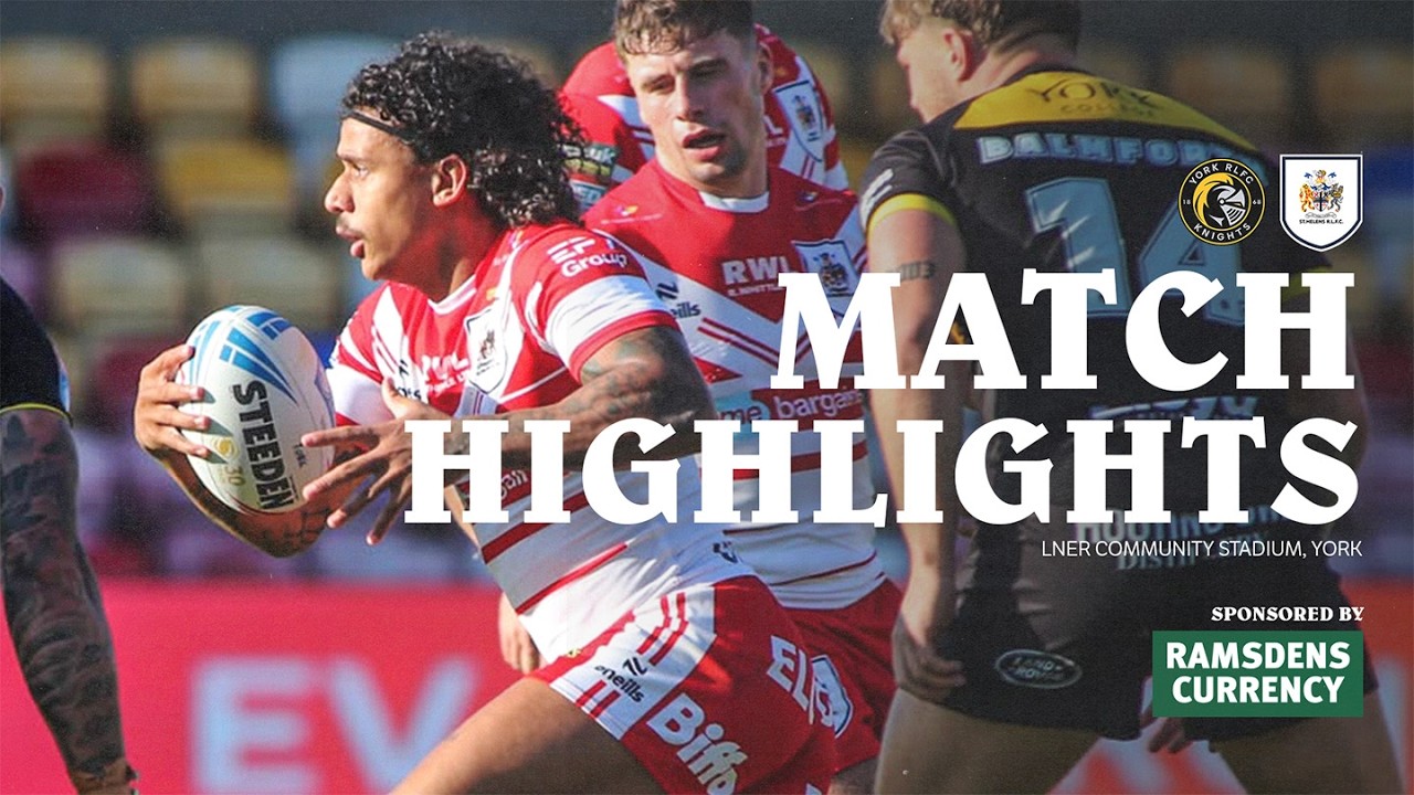 Highlights: York vs Saints - Round 21