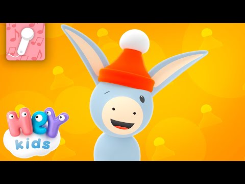 Mon Âne 🎤 KARAOKÉ | HeyKids en Français - Chansons Pour Enfants avec des Animaux