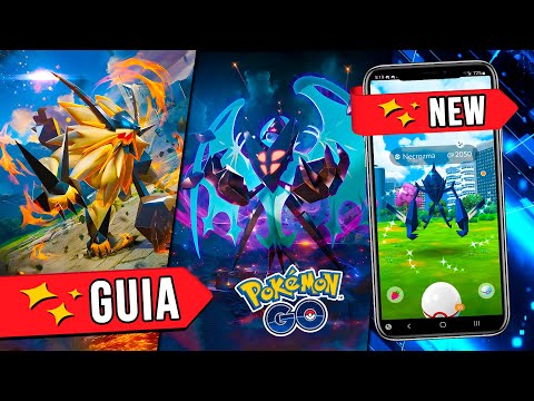 GUIA COMPLETO das RAIDS de Necrozma e as Fusões com Solgaleo e Lunala no Pokémon GO!