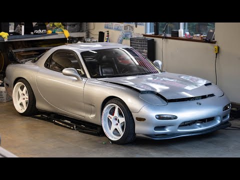 Giving the 30 Year Old Mazda RX7 The biggest Fuel System I can!