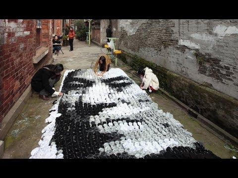 Redhongyi - Zhang Yimou Socks Portrait