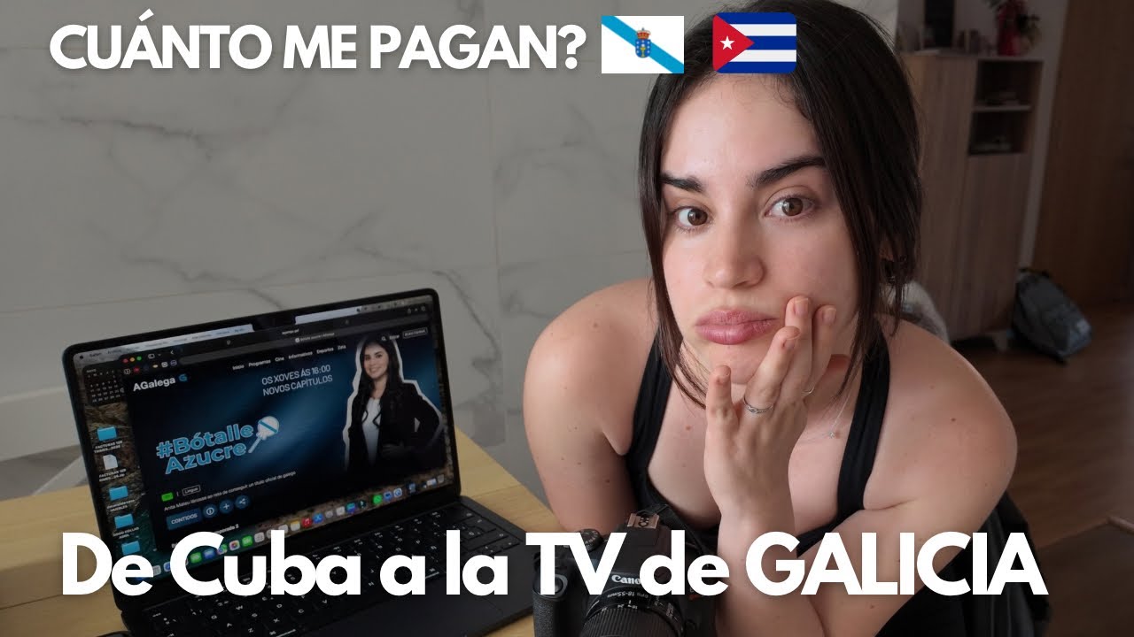 Así es mi 2do Trabajo con la TV de Galicia siendo Cubana 🇨🇺
