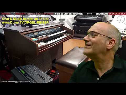 Hammond Composer 146 K2 - WERSI Abacus Gebraucht  - Roland RA-90 - Livestream 6.06.2023 ORGEL-REiSER