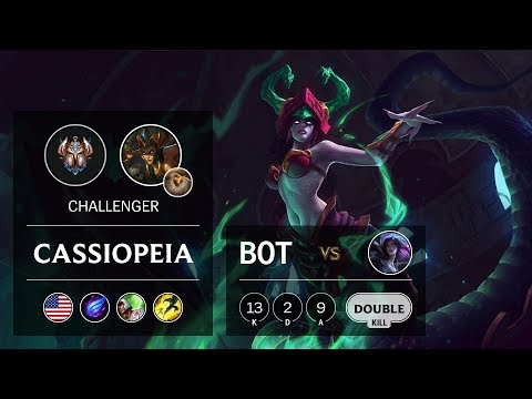 Cassiopeia Bot vs Kai'Sa - NA Challenger Patch 9.16