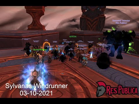 Res Publica vs Sylvanas Windrunner (Mythic) | Blood DK POV