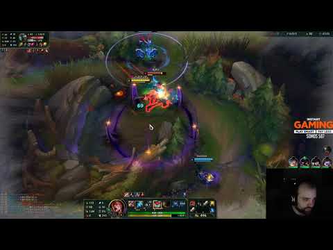 Hombre mayor juega Liga de Leyendas (Lee Sin jg) / Parte 1