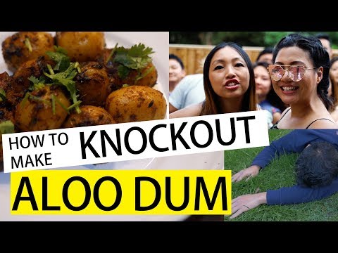 How to make Knockout Aloo Dum - Nepali party food