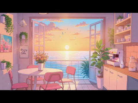 Seaside Coffee 🍵 Coffee Morning | Lofi Hip Hop - Chill to work, relax