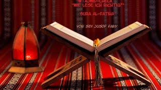 #TajwidCheck "Wie lese ich richtig?" Sura al-Fatiha - Part 5