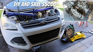 How to Remove Ford Escape Edge 6F35 Transmission (Every Step in the Description!)