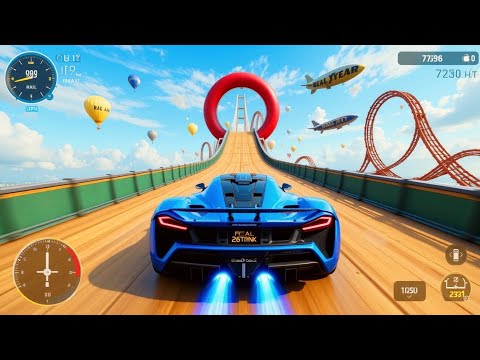 Ultimate Ramp Car Racing 3D - Car Jumping Games - Car Stunts Android Gameplay 2024
