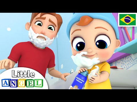 Quero Ser Como o Papai! | Canal do Joãozinho - Little Angel Português