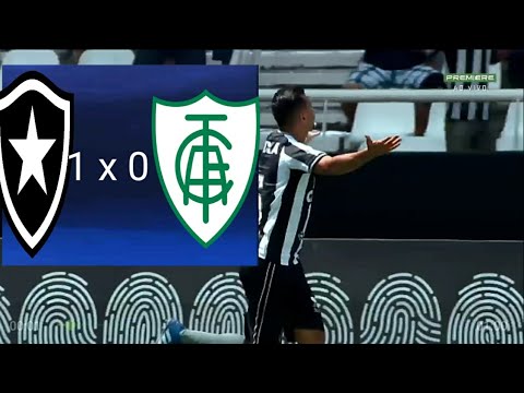 Botafogo 1 x 0 América-MG - Melhores Momentos & Gol(1° Tempo)