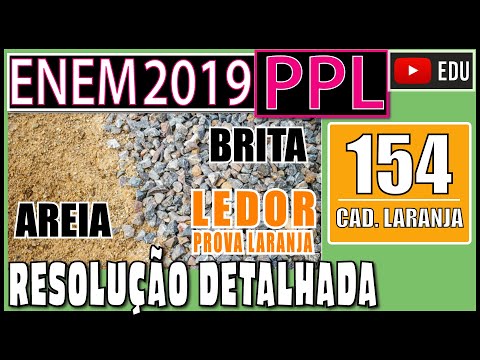 [ENEM 2019 PPL LED] 154 📙 GEOMETRIA ESPACIAL Na construção civil, 1 metro cúbico de materiais