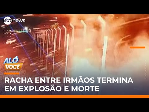 Racha entre irmãos termina com motociclista carbonizado no interior de SP | #AloVoce