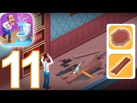 Homescapes Gameplay Walkthrough Part 11 - Puzzle Game - iOS Android