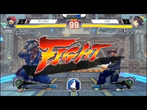 TGS 2015 - Tokido (Akuma) vs. Kyoku (Yang) - USFIV 3rd Rnd