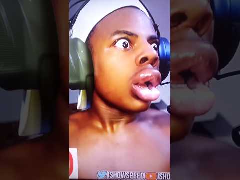 Ishowspeed duck lips in Ohio 💀💀💀 #shorts