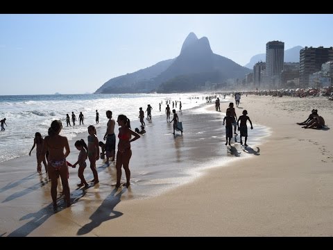 Copacabana Beach Rio Brazil 2015