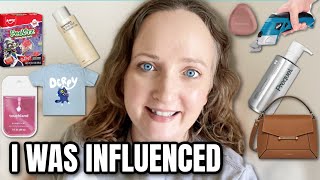 things I was ~influenced~ to buy (the good, the bad, and the meh)