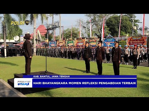 POLRES BANTUL MERIAHKAN HARI BHAYANGKARA KE-79