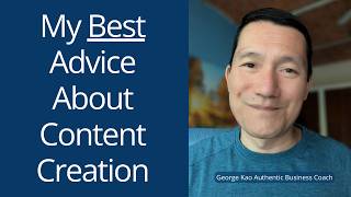 20 minutes of my best advice for creating consistently & authentically