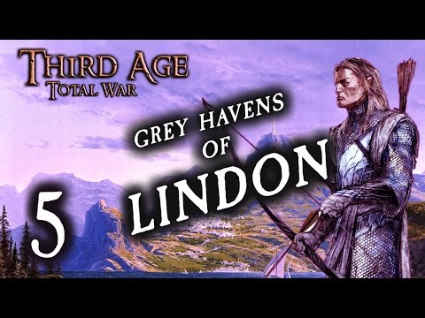 AGANDAÛR'S LAST STAND! (5) Third Age Total War: Divide and Conquer, Grey Havens of Lindon
