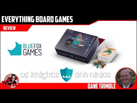 Everything Board Games Of Knights and Ninjas Kickstarter Preview