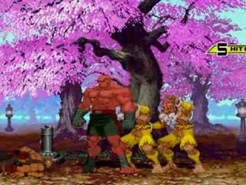 Demon Ryu, Blaze Agent VS Sagat (Dark), Dhalsims