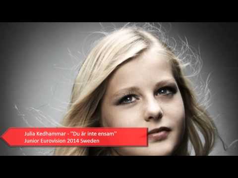JESC 2014 Sweden - Julia Kedhammar - Du är inte ensam