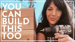 We are Growing MORE FOOD in Cheap, Easy, Rent Friendly GARDEN BEDS | VLOG