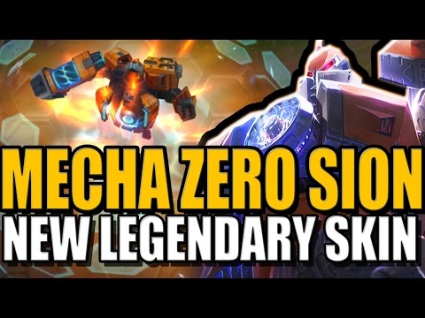 MECHA ZERO SION - New Legendary Skin Gameplay - League of Legends