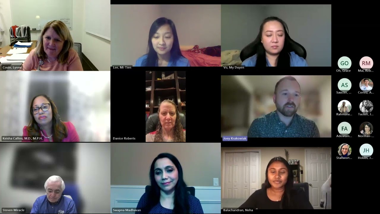 A panel of doctors discuss Primary Care Career Opportunities in FQHCs & CHCs
