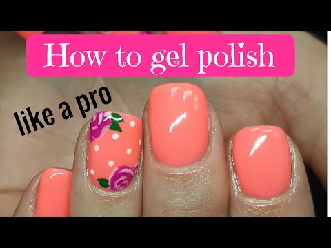 How to gel polish like a pro -SMOOTH/CLEAN CUTICLE TIPS - BACK TO THE BASICS - Tutorial