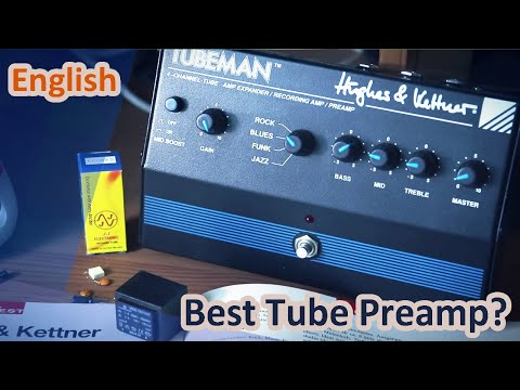 Hughes & Kettner Hughes & Kettner TubeMan Mk I + CF100 Guitar Slave – Complete Original Vintage Tube Rig 90is - blue image 19