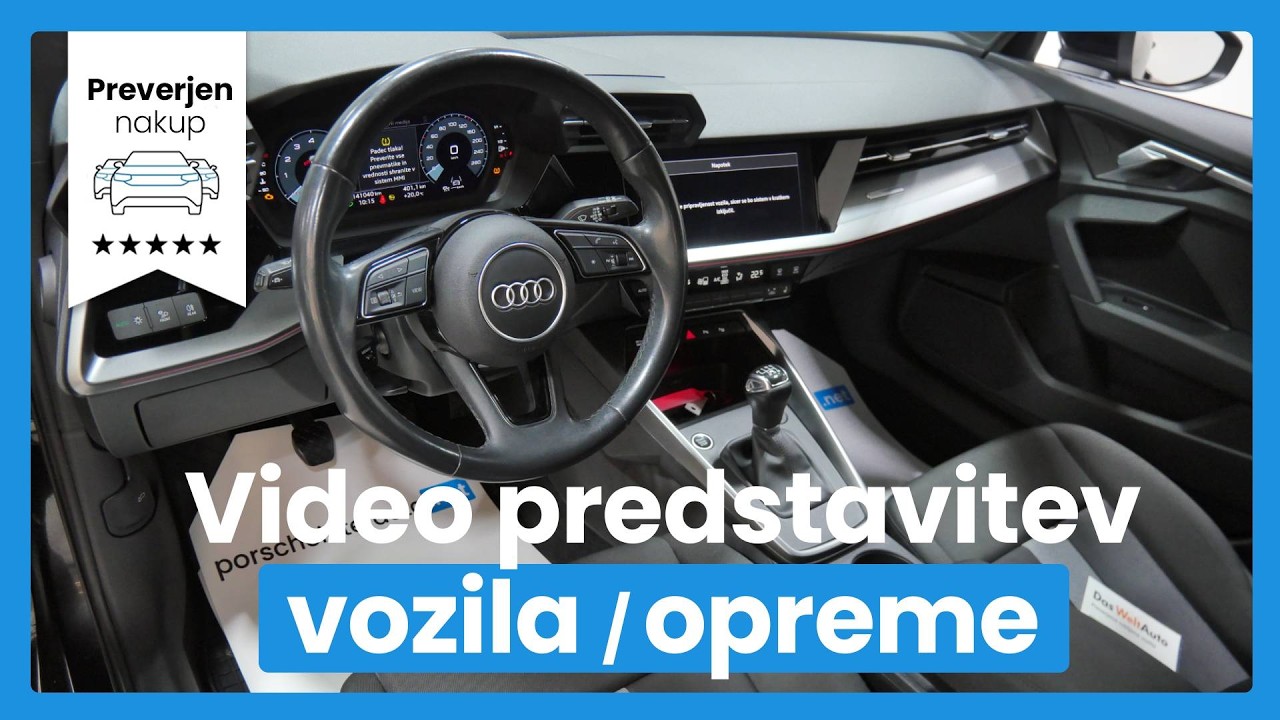 Audi A3 Sportback 30 TFSI Advanced - SLOVENSKO VOZILO