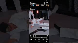 alejo igoa se quebró la mano😨