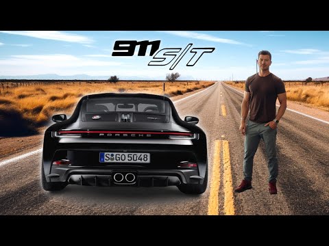 2024 Porsche 911 S/T Black Looks Serious