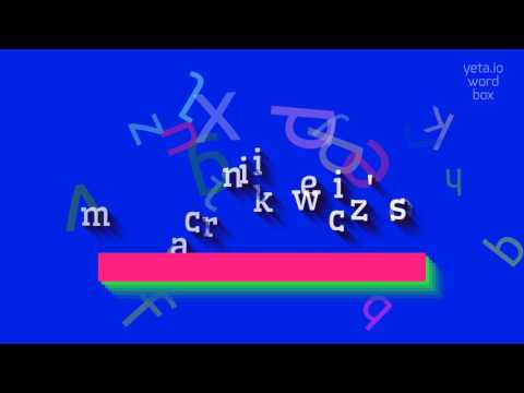 HOW TO PRONOUNCE MARCINKIEWICZ'S? #marcinkiewicz's