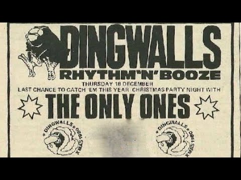 The Only Ones - live London 1980 Full Show