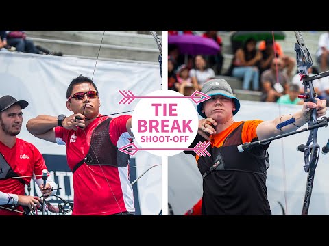 Canada and Netherlands shoot-off for recurve bronze in Medellin | Fivics tiebreak