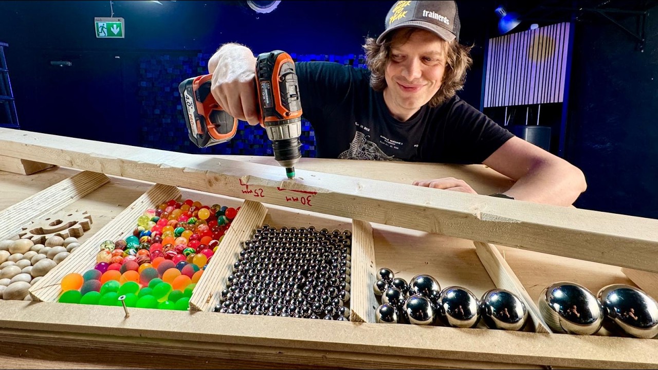 Automatic Marble Sorting by Size - Marble Machine Weekly Recap