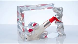 ASMR. I Encased Makeup in Epoxy Resin. Lipstick Frozen in Resin @Sephora