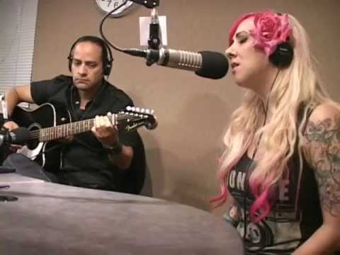 Crystal Riot on Sam's Diego Show performing Beautiful